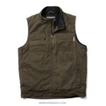 hombres L24N264 Wolverine oliva negro chaleco lockhart