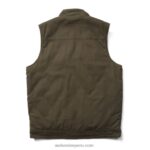 hombres L24N264 Wolverine oliva negro chaleco lockhart - Imagen 3