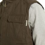 hombres L24N264 Wolverine oliva negro chaleco lockhart - Imagen 5