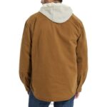 hombres L24N267 Wolverine castaña overman camisa jac - Imagen 4