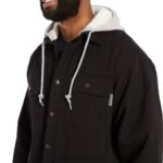 hombres L24N268 Wolverine negro overman camisa jac - Imagen 4