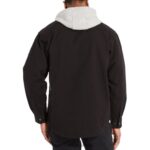 hombres L24N268 Wolverine negro overman camisa jac - Imagen 5
