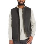 hombres L24N271 Wolverine negro chaleco upland (grande y alto) - Imagen 2