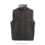 hombres L24N271 Wolverine negro chaleco upland (grande y alto)