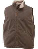 hombres L24N272 Wolverine bisonte chaleco upland (grande y alto)