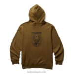 hombres L24N288 Wolverine cresta de águila sudadera con capucha gráfica - Imagen 2
