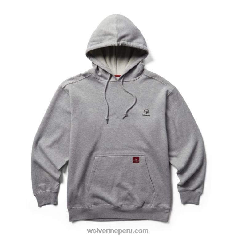 hombres L24N289 Wolverine tierra de los libres sudadera con capucha gráfica - Imagen 1