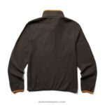 hombres L24N293 Wolverine carbón forro polar 1/4 zip - Imagen 2