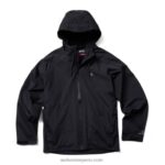 hombres L24N298 Wolverine negro chubasquero i-90