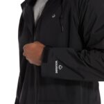 hombres L24N298 Wolverine negro chubasquero i-90 - Imagen 5