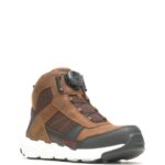 hombres L24N2 Wolverine marrón bota de trabajo rev boa ultraspring durashocks vent carbonmax - Imagen 2