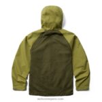 hombres L24N301 Wolverine musgo verde chubasquero i-90 - Imagen 2
