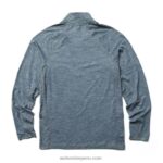 hombres L24N313 Wolverine brezo azul marino sun-stop eco 1/2 zip - Imagen 3
