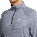 hombres L24N313 Wolverine brezo azul marino sun-stop eco 1/2 zip - Imagen 5