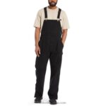 hombres L24N317 Wolverine negro overol de pato de aserradero - Imagen 2