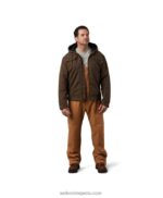 hombres L24N318 Wolverine whisky overol de pato de aserradero - Imagen 5