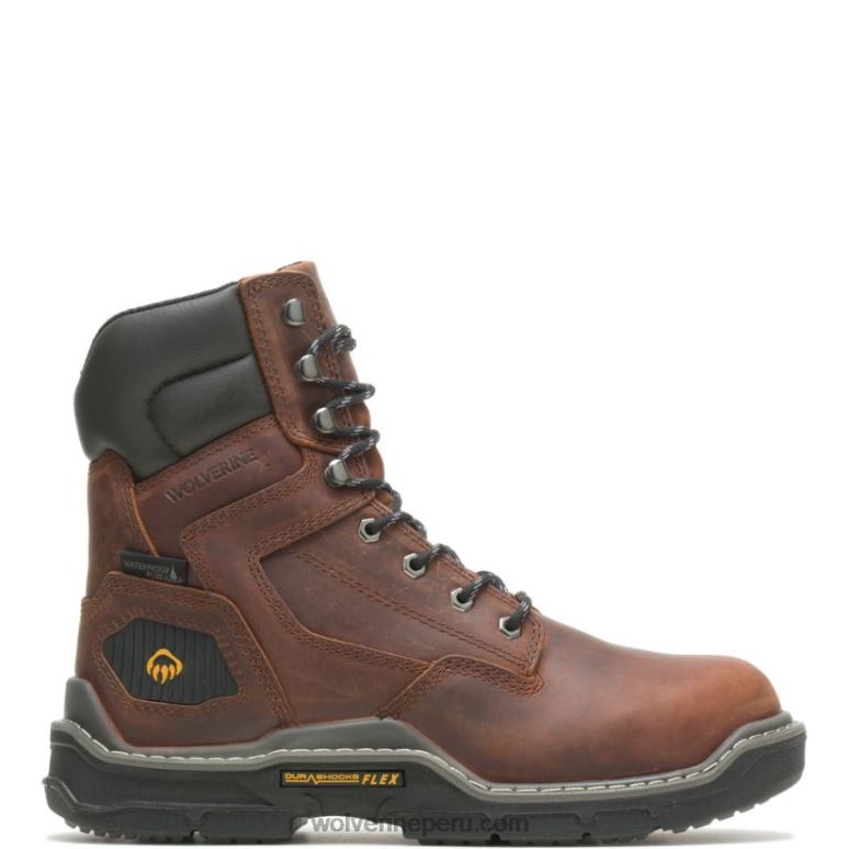 hombres L24N31 Wolverine maní bota raider durashocks 8" carbonmax con aislamiento - Imagen 1