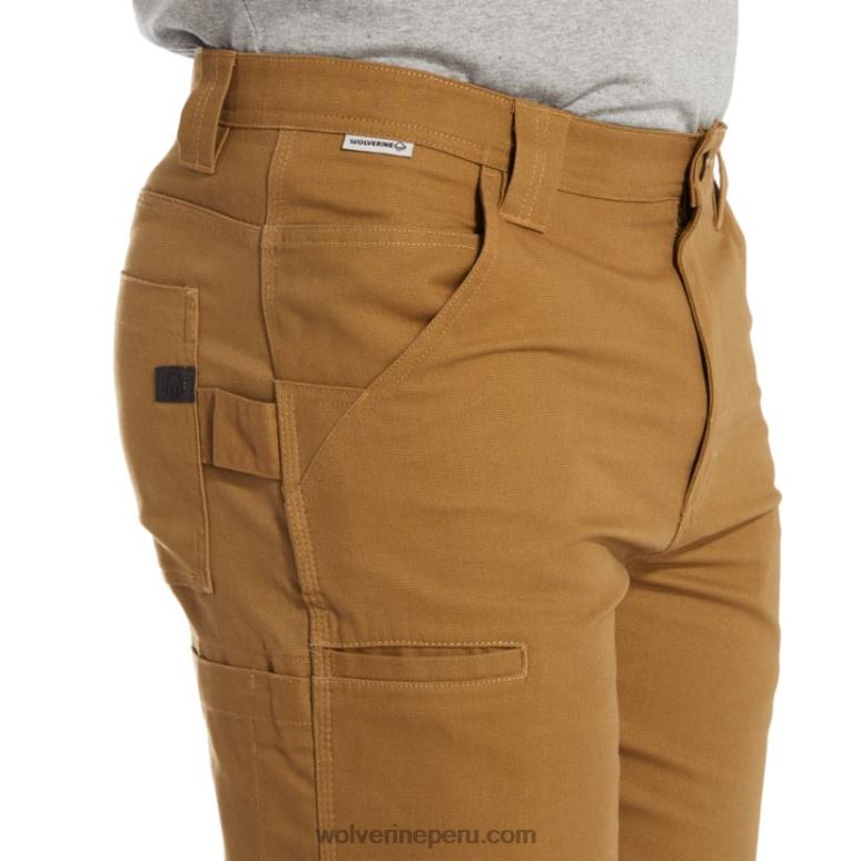 hombres L24N324 Wolverine cedro shorts de trabajo de algodón guardián - Imagen 5