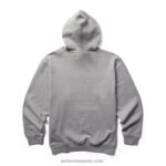 hombres L24N326 Wolverine brezo gris claro sudadera con capucha de peso medio - Imagen 3