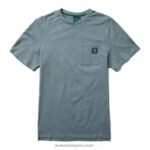 hombres L24N334 Wolverine pizarra azul camiseta de cáñamo