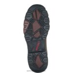 hombres L24N33 Wolverine marron oscuro bota de trabajo cabor epx impermeable con punta de material compuesto de 8" - Imagen 4