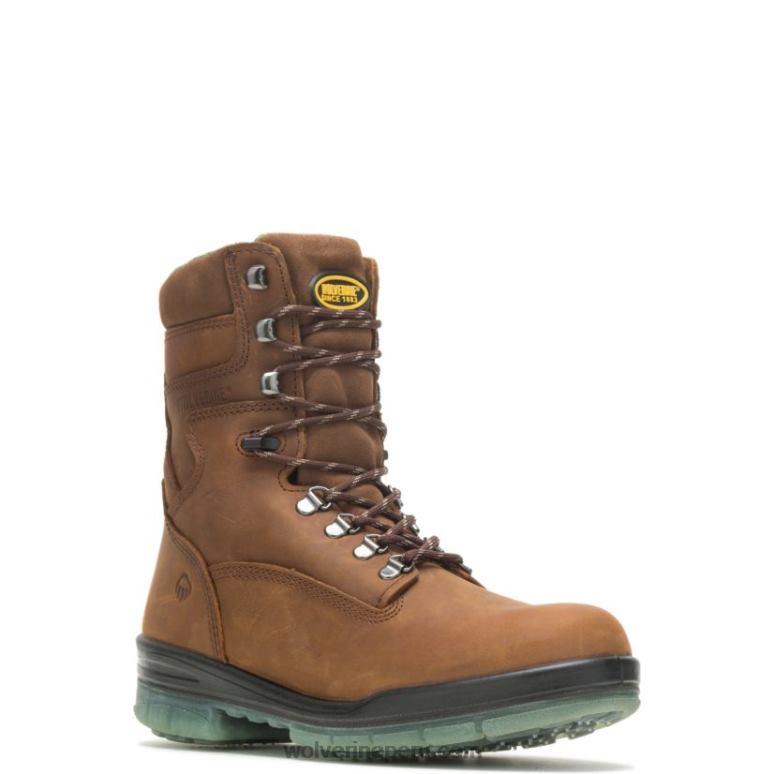 hombres L24N36 Wolverine piedra Bota de trabajo i-90 durashocks impermeable con punta de acero aislada de 8" - Imagen 2