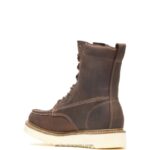 hombres L24N37 Wolverine marrón bota de cuña con punta de acero de 8" - Imagen 3