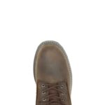 hombres L24N38 Wolverine marron oscuro Bota de trabajo con punta de acero de 8" con aislamiento para mano de obra - Imagen 5