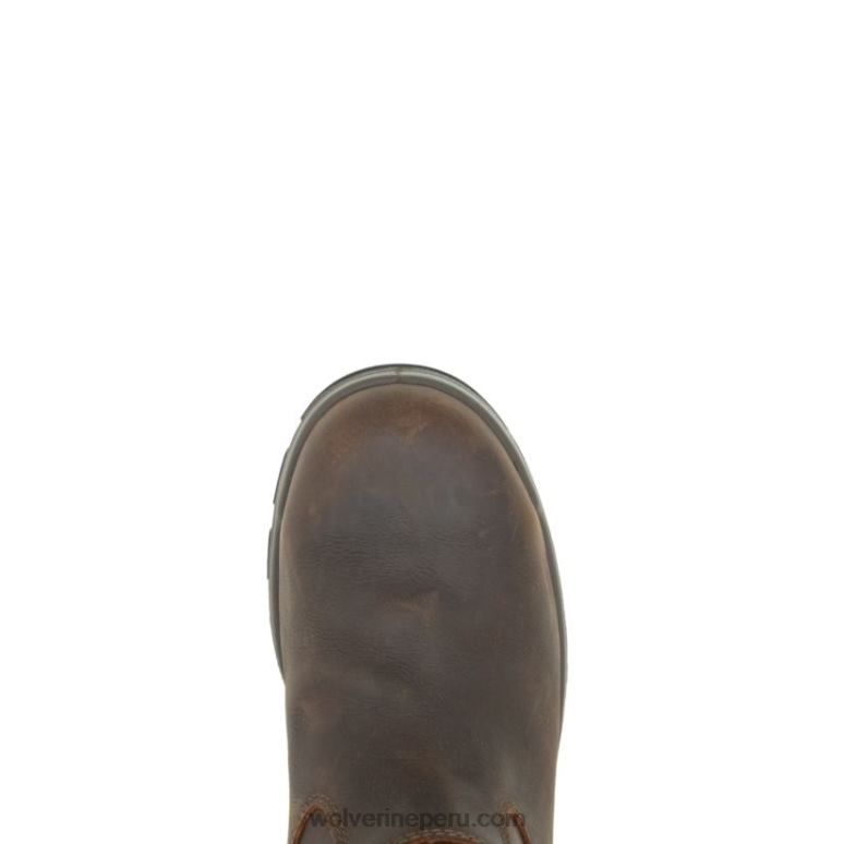 hombres L24N40 Wolverine marron oscuro cabor epx impermeable composite toe wellington - Imagen 5