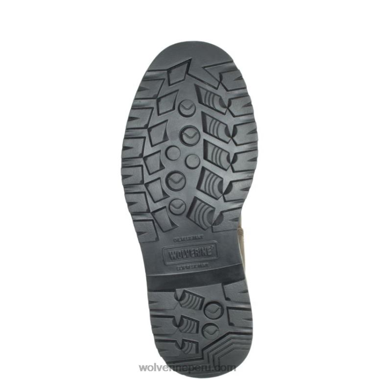 hombres L24N46 Wolverine marron oscuro Floorhand impermeable con punta de acero 10" wellington - Imagen 4