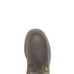hombres L24N46 Wolverine marron oscuro Floorhand impermeable con punta de acero 10" wellington - Imagen 5
