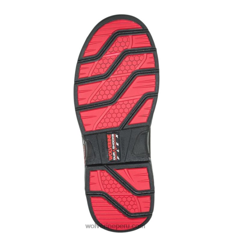 hombres L24N48 Wolverine marrón bota de trabajo raider durashocks de 6" para trabajo pesado carbonmax - Imagen 4