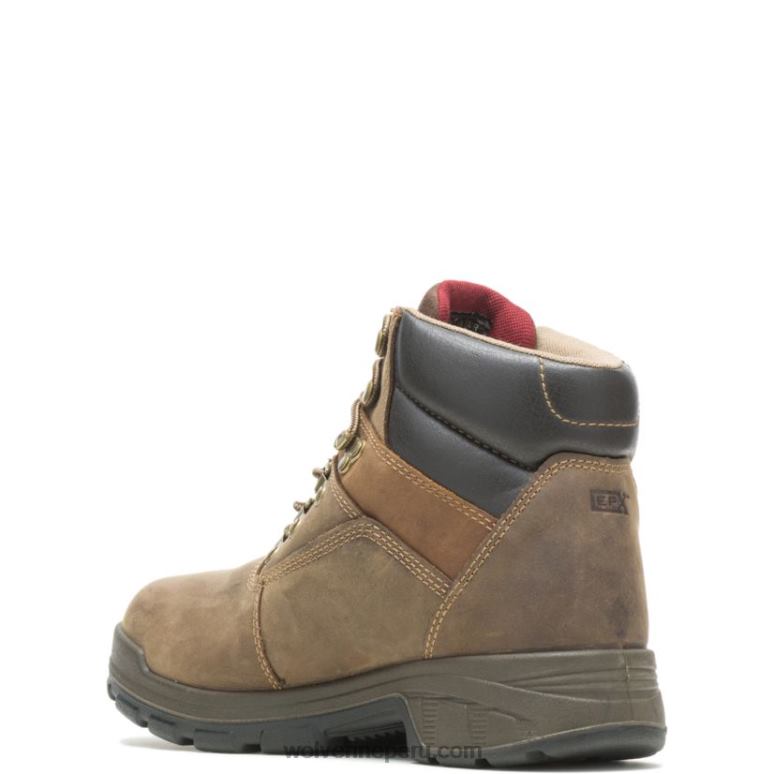 hombres L24N49 Wolverine marron oscuro bota cabor epx impermeable con punta de material compuesto de 6" - Imagen 3