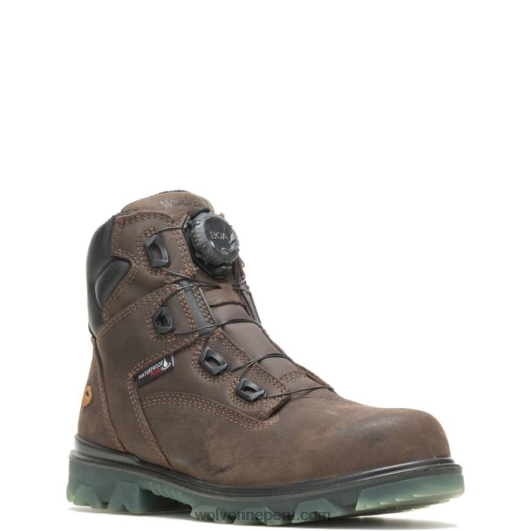 hombres L24N4 Wolverine grano de café bota i-90 epx boa carbonmax 6" - Imagen 2