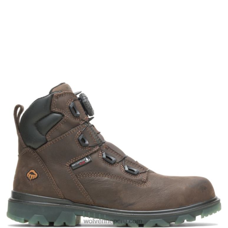 hombres L24N4 Wolverine grano de café bota i-90 epx boa carbonmax 6" - Imagen 1