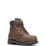 hombres L24N50 Wolverine marrón bota de trabajo impermeable con punta de acero 6 mckay - Imagen 2