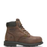 hombres L24N50 Wolverine marrón bota de trabajo impermeable con punta de acero 6 mckay