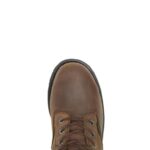 hombres L24N50 Wolverine marrón bota de trabajo impermeable con punta de acero 6 mckay - Imagen 5