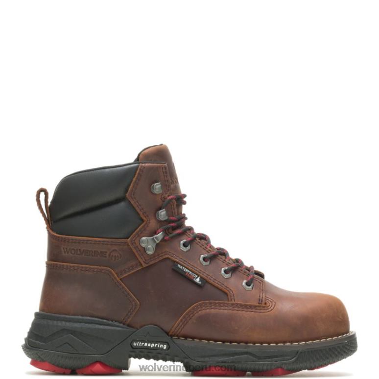 hombres L24N51 Wolverine maní bota de trabajo hellcat fuse durashocks ultraspring 6" carbonmax - Imagen 1