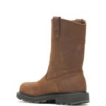 hombres L24N56 Wolverine marron oscuro Wellington con puntera de acero dd work - Imagen 3