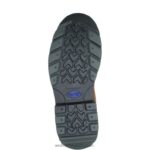 hombres L24N56 Wolverine marron oscuro Wellington con puntera de acero dd work - Imagen 4