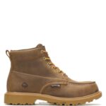 hombres L24N59 Wolverine broncearse Bota de trabajo Floorhand con punta de moc de 6" y punta de acero