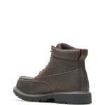hombres L24N60 Wolverine marron oscuro Bota de trabajo Floorhand con punta de moc de 6" y punta de acero - Imagen 3