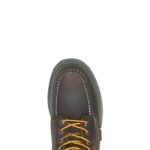 hombres L24N60 Wolverine marron oscuro Bota de trabajo Floorhand con punta de moc de 6" y punta de acero - Imagen 5