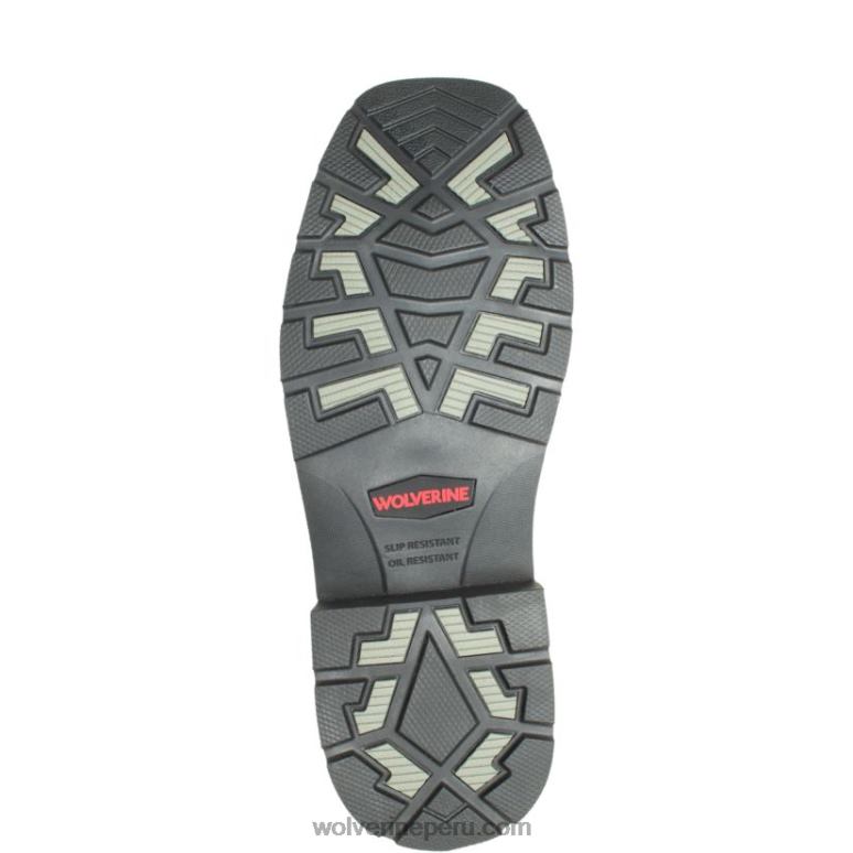 hombres L24N64 Wolverine topo/marrón botas de trabajo impermeables con puntera de acero rancher - Imagen 4