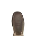 hombres L24N64 Wolverine topo/marrón botas de trabajo impermeables con puntera de acero rancher - Imagen 5