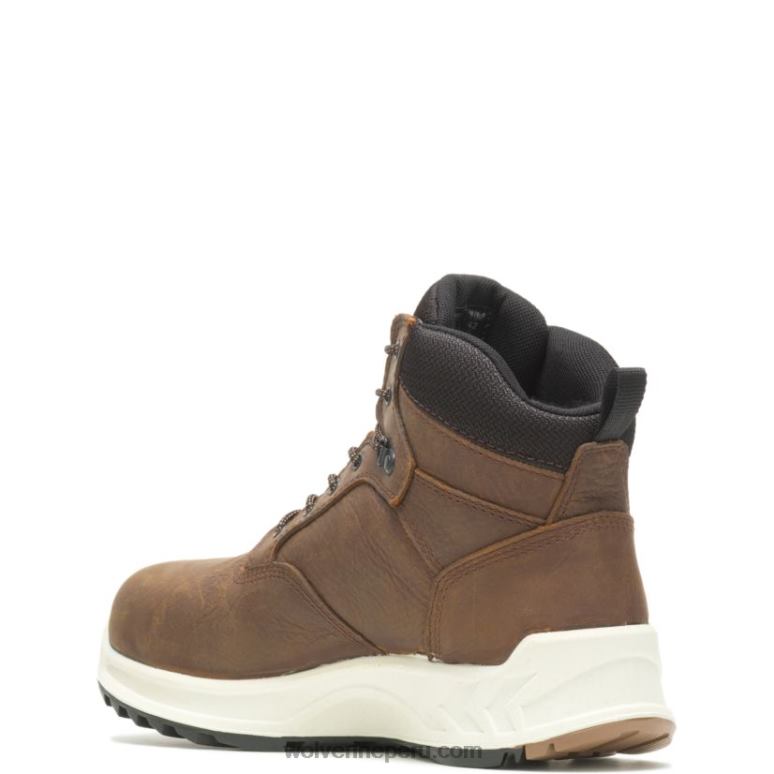 hombres L24N65 Wolverine marrón bota shiftplus work lx de 6" con puntera de aleación - Imagen 3