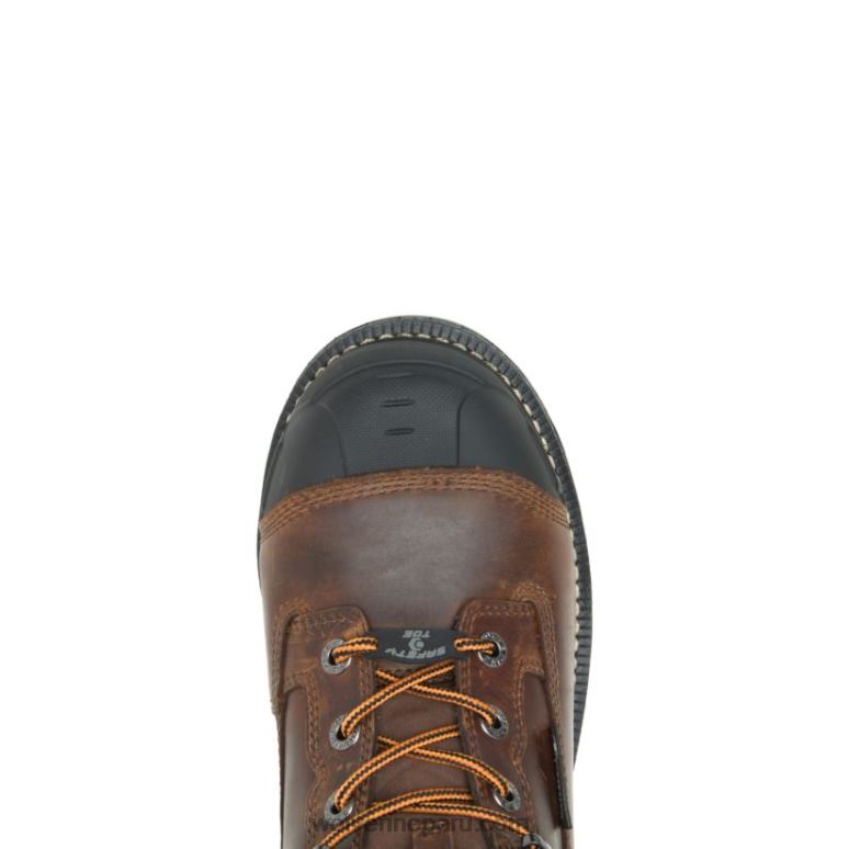 hombres L24N69 Wolverine tabaco Bota de trabajo Hellcat Ultraspring para trabajo pesado de 6" CarbonMax - Imagen 5