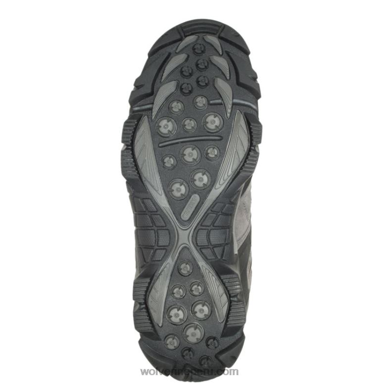 hombres L24N76 Wolverine gris carbón Bota con punta de material compuesto Wilderness - Imagen 4
