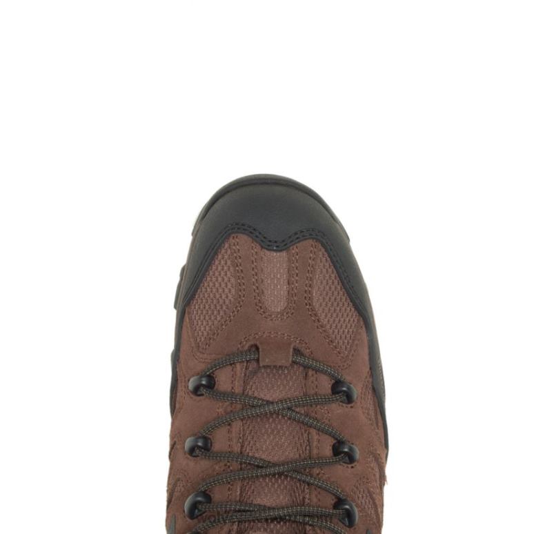 hombres L24N77 Wolverine marrón Bota con punta de material compuesto Wilderness - Imagen 5